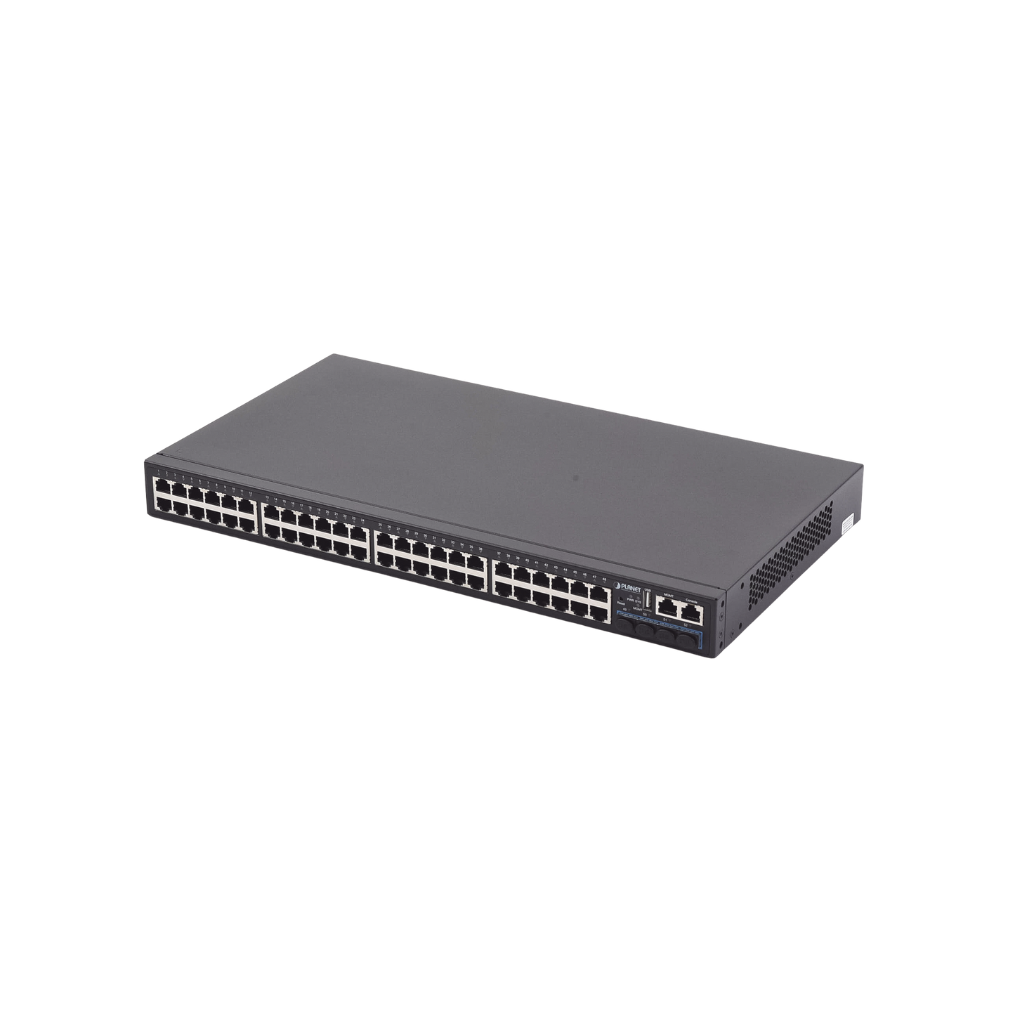 Reliable 48 Ports 10/100/1000Mbps, 4 Ports 10G SFP+, Switch Managed Stack Layer 3