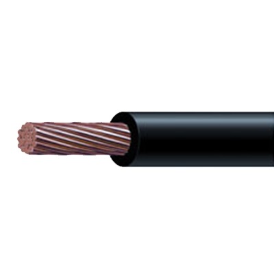 High Performance flame retardant., 8 AWG  black color wire, copper conductor. PVC insulation