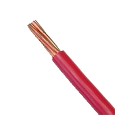 Top Quality 8 AWG red color wire, soft copper conductor or wiring. PVC insulation, flame retardant.