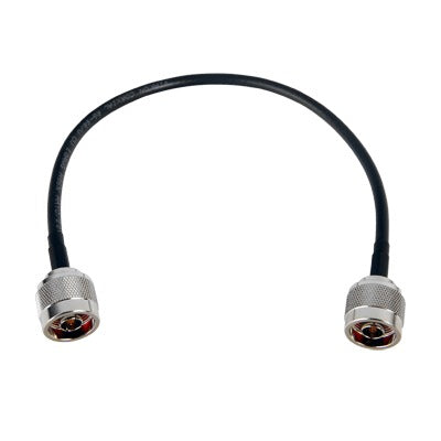 Affordable "N Male" Connectors, 11.81 in Jumper Manufactured with RG-58U-SYS Cable