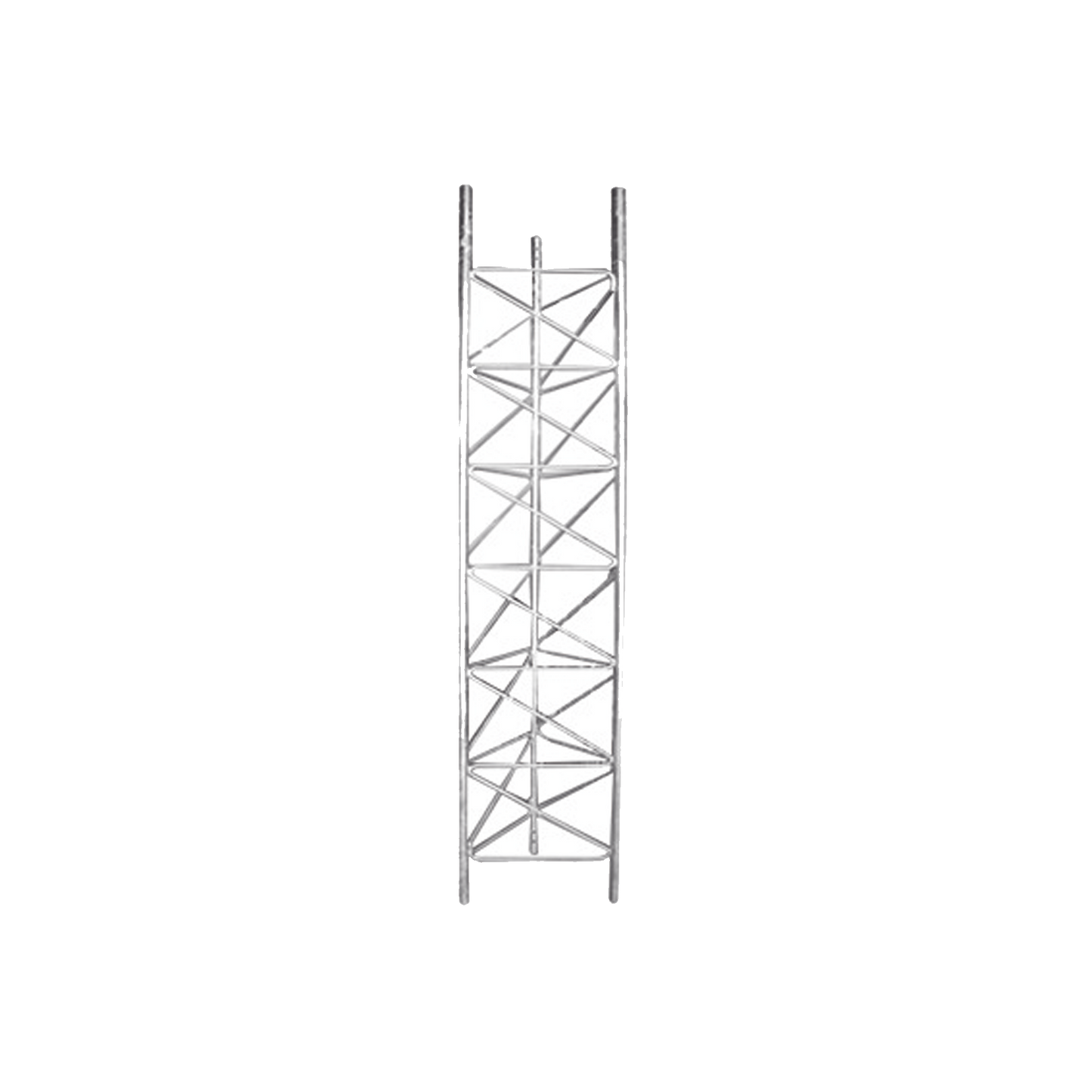 Affordable Maximum Height 30 ft, 10 ft x 23.6 in Width Guyed Tower Section, Hot-dip Galvanized