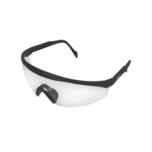 Top Quality Safety Glasses Model "Cronos", Transparent, Adjustable Arms