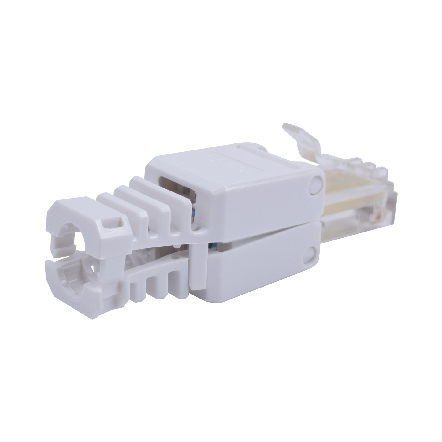 Best News plugs RJ45 connector for Cat5e UTP cable WITHOUT USE OF TOOLS