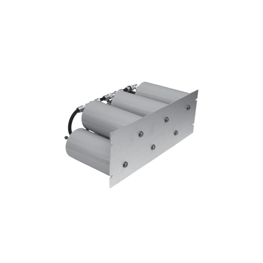 Reliable UHF Band-Pass / Band-Reject Duplexer, N Females., 6 Cavities  (4"Dia.) 3 MHz, 250 Watt, 400-512 MHz