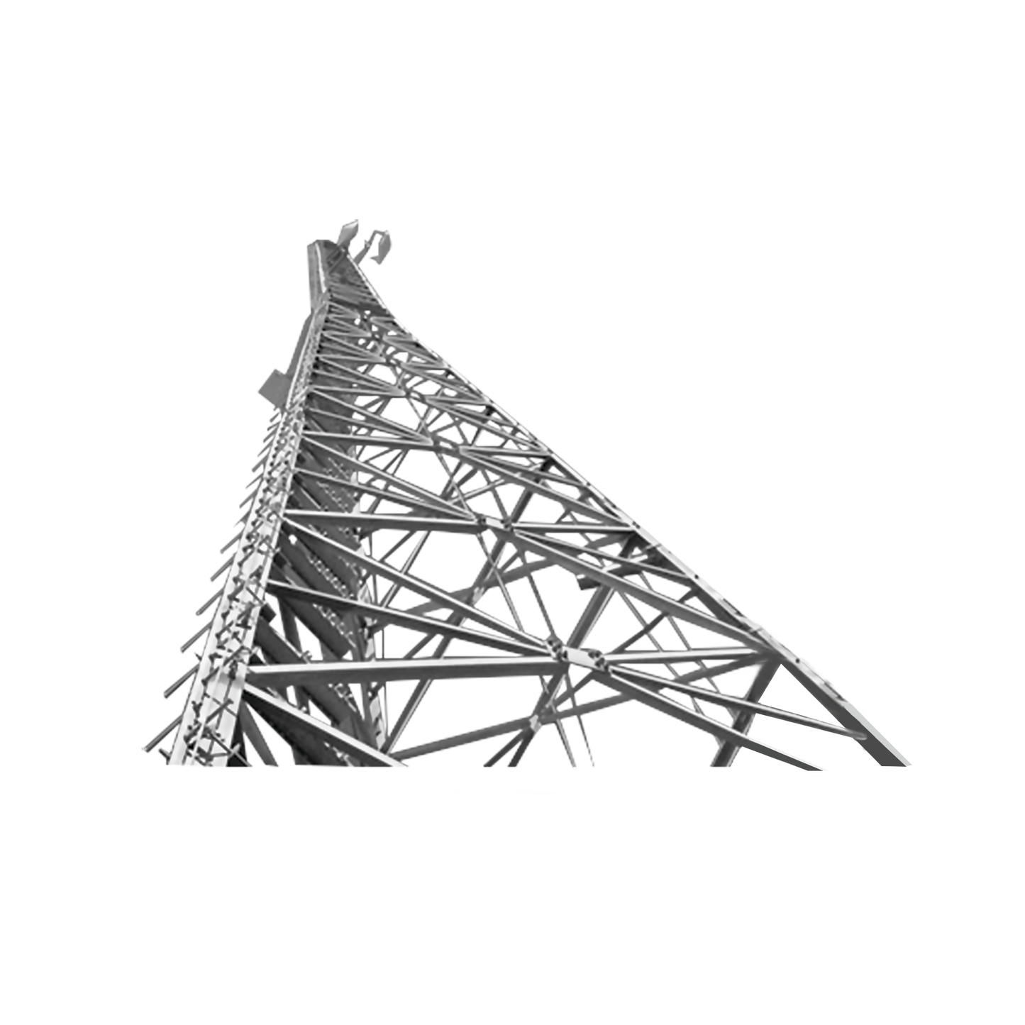 Advanced Trylon - Knocked-down 100 ft (30.48 m) S810 SuperTITAN Self-Supporting (includes anchor)