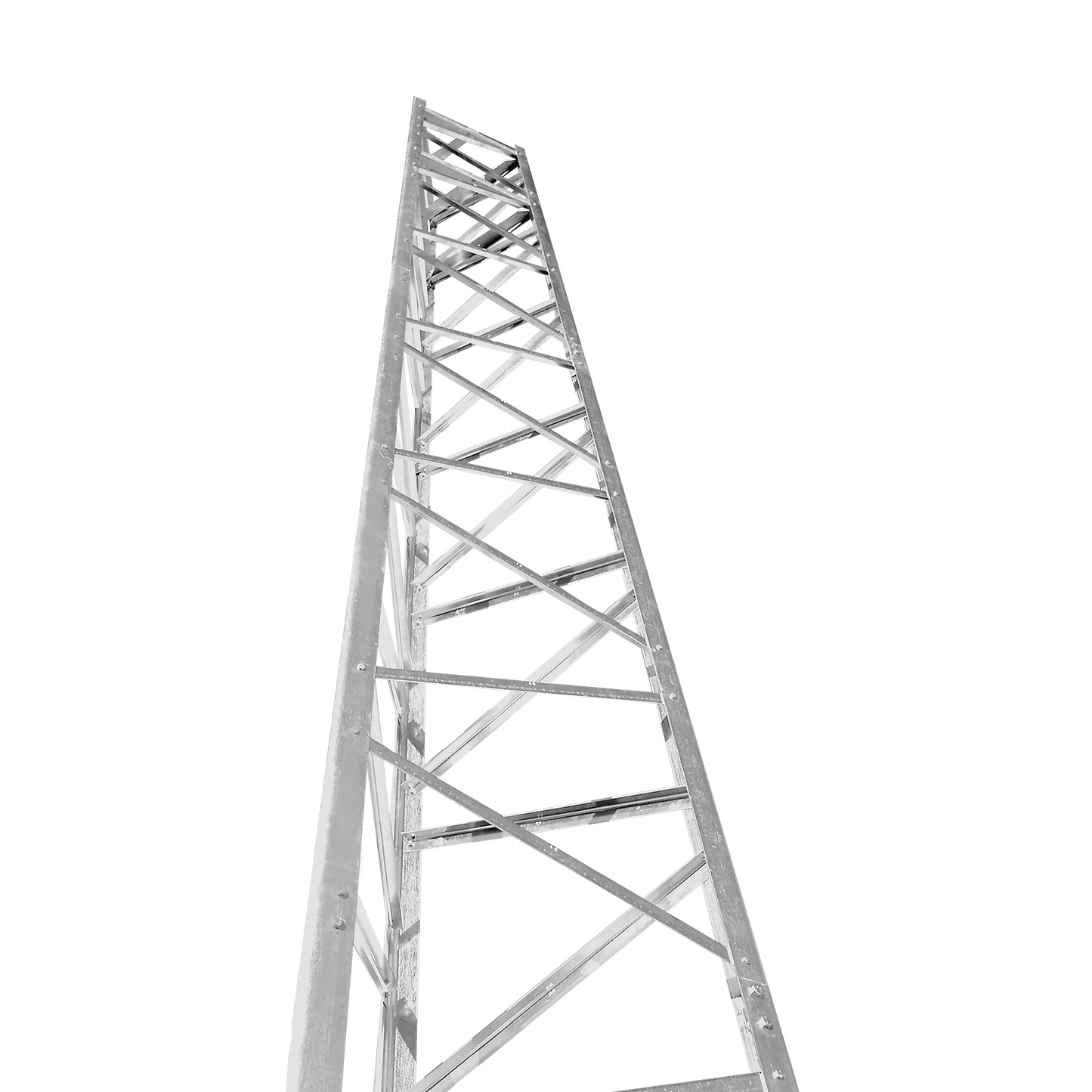 Reliable Trylon - Knocked-down 88 ft (26.8 m) T300 TITAN Self-supporting Tower with Base