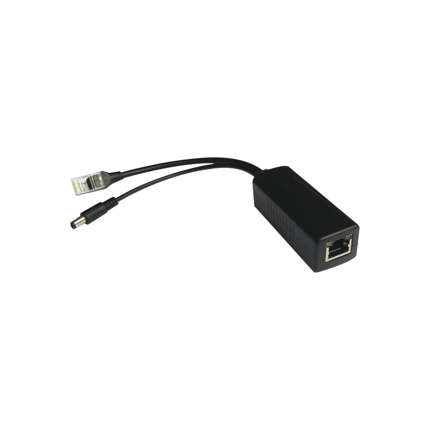 Reliable Passive PoE Divider Cable 48-55 Vdc @ 12 Vdc, 2 A. Applications Such as Adapting Microphones to IP Cameras