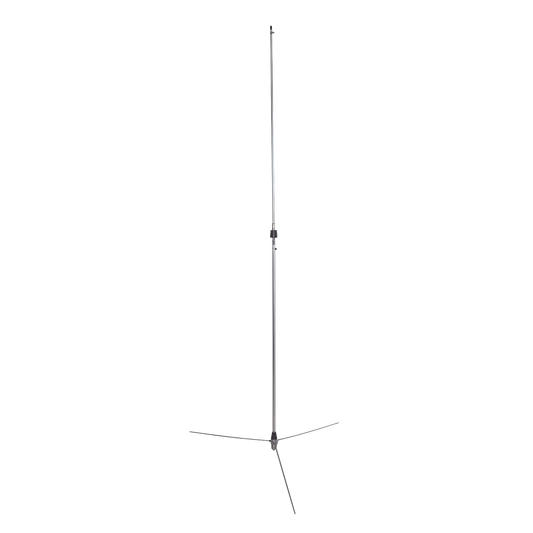 Best Frequency Range 136 - 174 MHz, VHF Omnidirectional Base Antenna, Gain 6dB