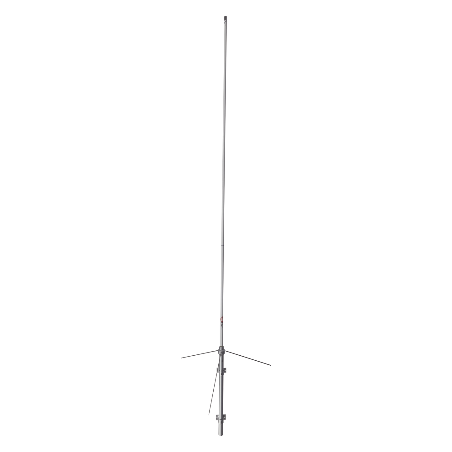 Top Quality VHF Fiberglass Base Antenna, 6.7 dB gain, for 136-174 MHz, 5 MHz B/W, 200 Watt.