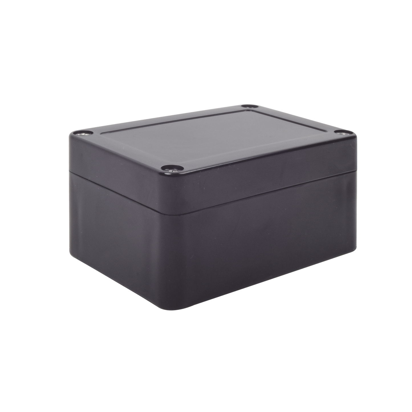 High Performance Black Plastic Cabinet for Exterior (IP65) 3.93 x 2.67 x 1.96" (100 x 68 x 50 mm).