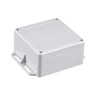 Best IP65 Enclosure (Gray Plastic) for Outdoor (4.72 x 4.72 x 2.36 in)