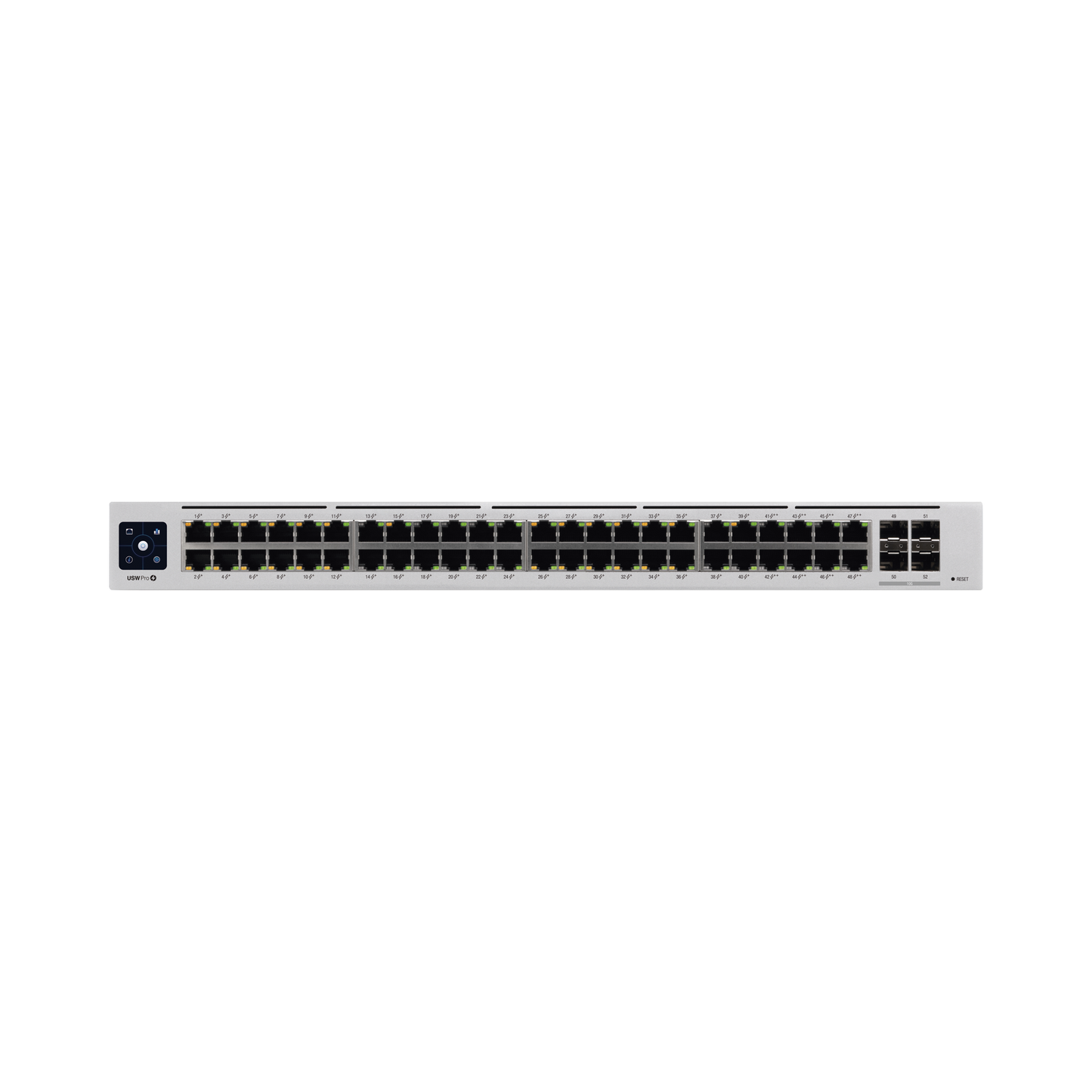 Reliable 802.3at/bt PoE Gigabit Switch USW-Pro-48-POE Gen2 with Layer 3 Features and SFP+ ports