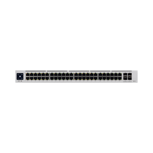 Reliable 802.3at/bt PoE Gigabit Switch USW-Pro-48-POE Gen2 with Layer 3 Features and SFP+ ports