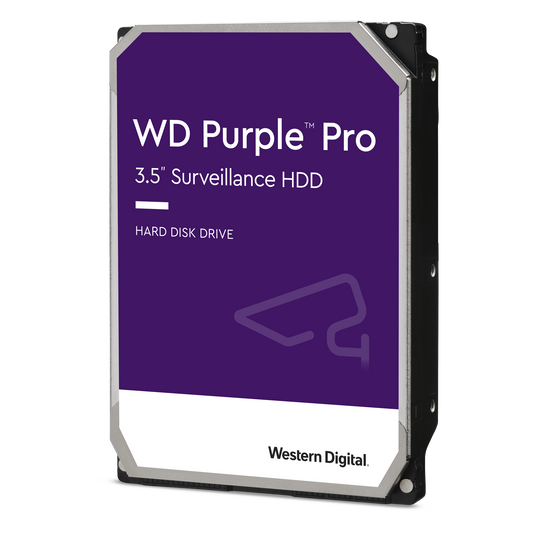 Reliable WD HDD 10TB / 7200RPM / Optimized for Video Surveillance