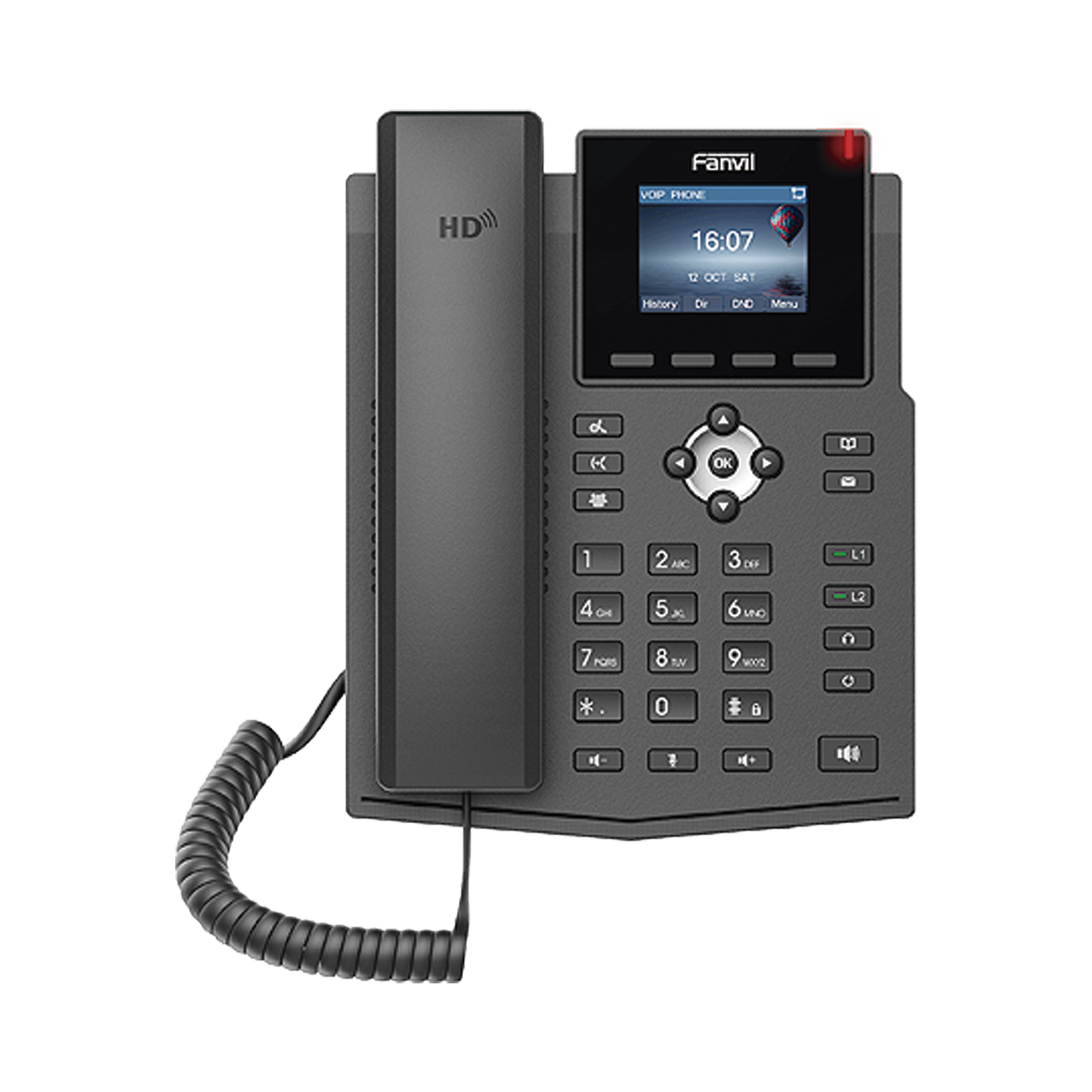 Reliable Enterprise IP Phone with 4 SIP Lines, HD Voice, 3-Way Conference with PoE