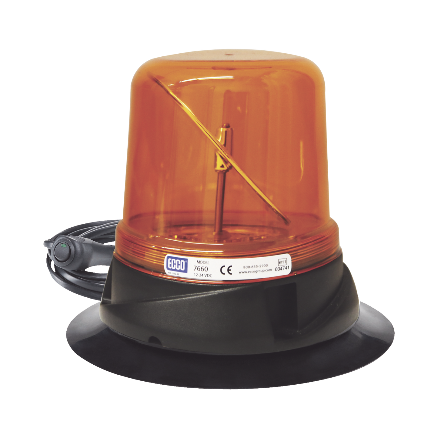 Affordable with vacuum Assembly, RotoLED Amber Beacon