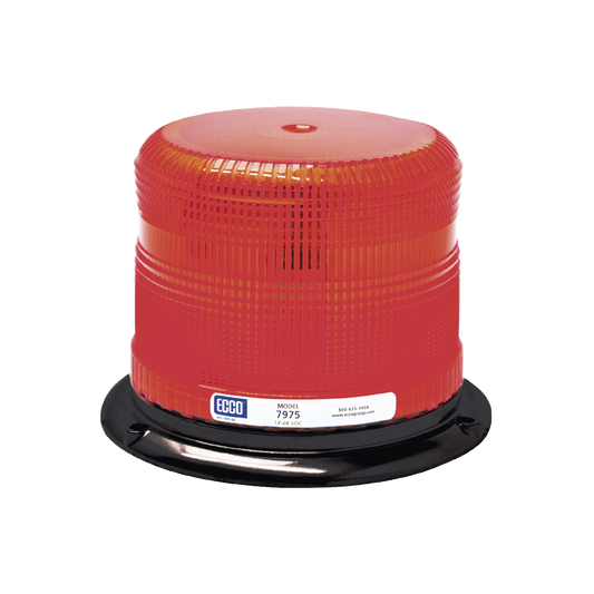 Advanced Class I LED beacon, red color, permanent assembly