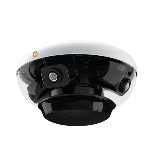 Reliable [ ePanoTech ] Panoramic IP Dome 8 MP / 360º / 4 Lens of 2MP / 82ft IR / IP66 / IK10 / Metal / PoE+