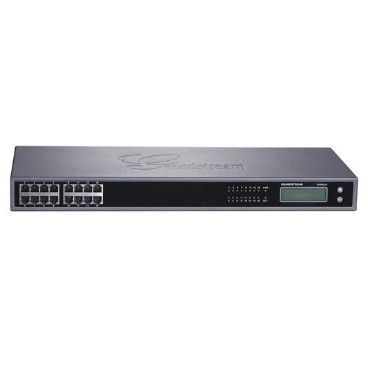 Advanced 1 50 - pin Telco with Rackmount, Grandstream 16 - Port FXS Analog VoIP Gateway - USATELNetworkingGRANDSTREAM