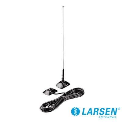 Advanced 120 cm / 47.2 in Maximum length., 160 - 174 MHz, on glass, 100 W, unit gain, 4.2 m / RG - 58U, VHF mobile antenna - USATELRadio CommunicationPULSE LARSEN ANTENNAS