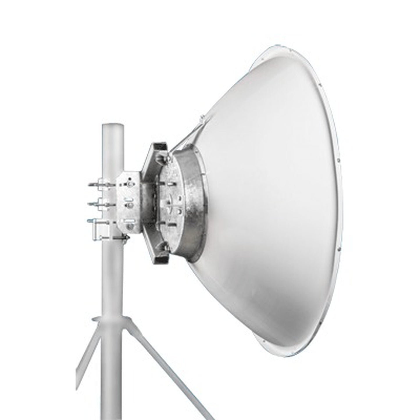 Advanced 3.93 ft (1.2 m) Diameter, Circular Connector, Dish Antenna for B11 Radio, 10.1 ~ 12 GHz, Mount included - USATELNetworkingJIROUS