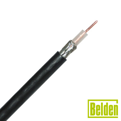 Top Quality Insulation: Polyethylene, RG58U Cable Copper Braid Shield 95%