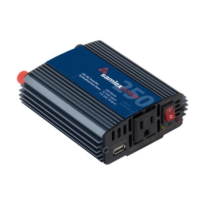 Top Quality 250W Nominal Power, Power Inverter (DC-AC), Input: 12Vdc, Output: 115Vac 60 Hz