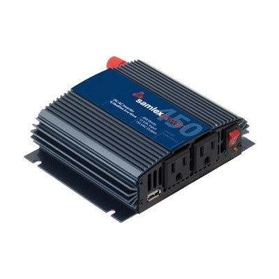 Advanced Input: 12 Vdc, Output: 115 Vac 60 Hz, Power Inverter (DC-AC), 450W Nominal Power