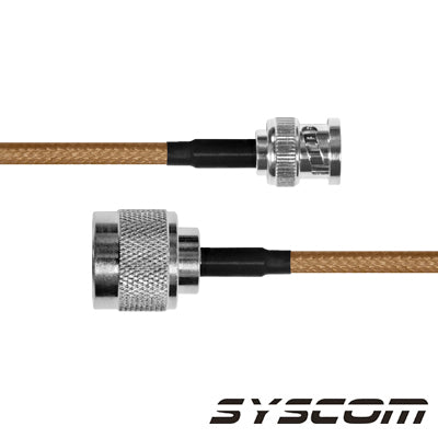 High Performance 5.9 ft RG-142/U Coaxial Cable with BNC Male to Male Connectors